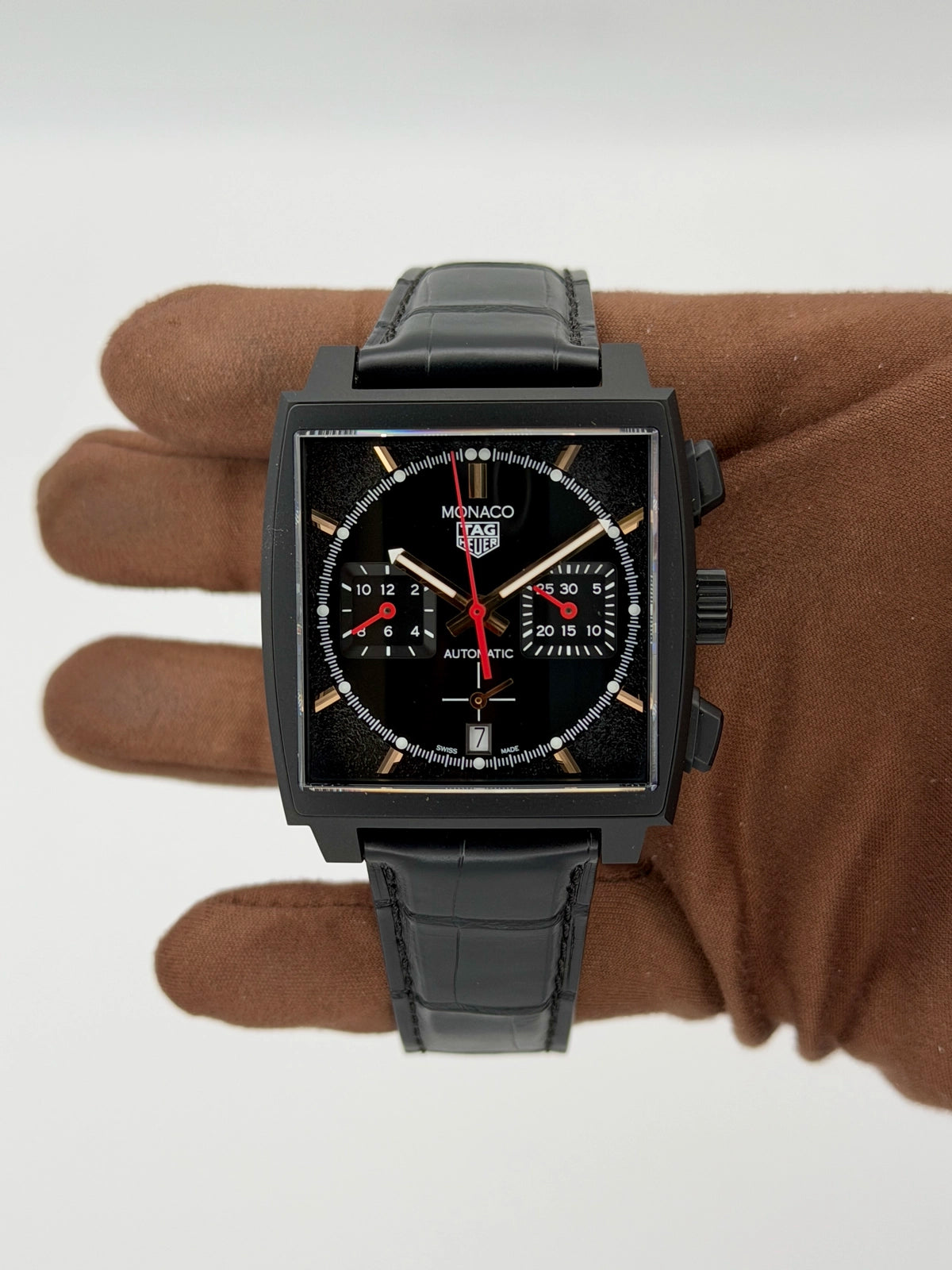2026 TAG Heuer Monaco Chronograph 39mm DLC Titanium CBL2180.FC6497