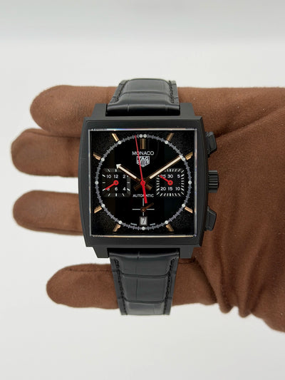 2026 TAG Heuer Monaco Chronograph 39mm DLC Titanium CBL2180.FC6497
