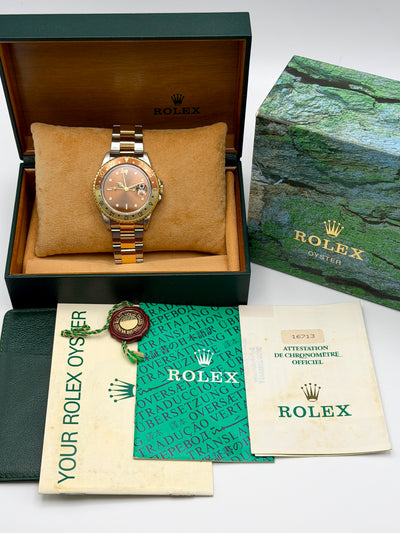 1995 Rolex GMT-Master II 40mm Stainless Steel/Yellow Gold 16713