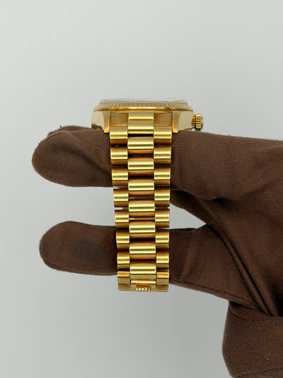 1984 Rolex Day-Date Missoni Ruby 36mm Yellow Gold 18038
