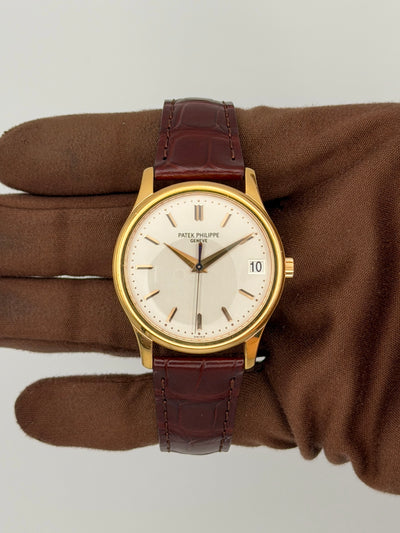 2005 Patek Philippe Calatrava 34mm Rose Gold 3998R-001