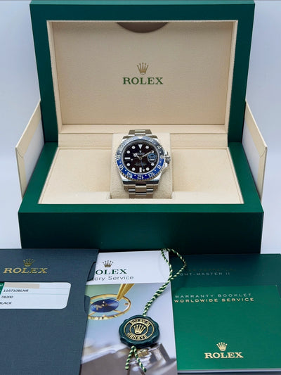 2016 Rolex GMT-Master II 'Batman' Steel 40mm Stainless Steel 116710BLNR
