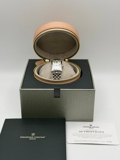 2026 Frederique Constant Classics Art Deco Carree 28mm Stainless Steel FC-200MPW2AC6B