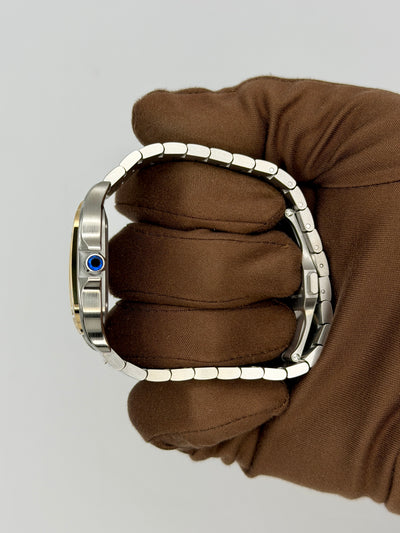2025 Cartier Santos de Cartier Medium 35mm Stainless Steel/Yellow Gold W3SA0007