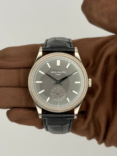 2021 Patek Philippe Calatrava 39mm White Gold 6119G-001