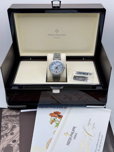 2024 Patek Philippe Ladies Annual Calendar Complications 38mm White Gold 4948G-010