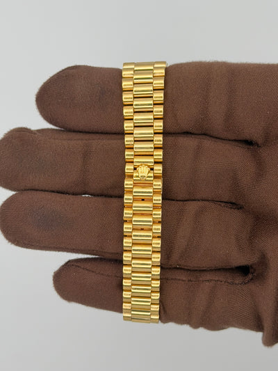 1996 Rolex Datejust Malachite 26mm Yellow Gold 69178