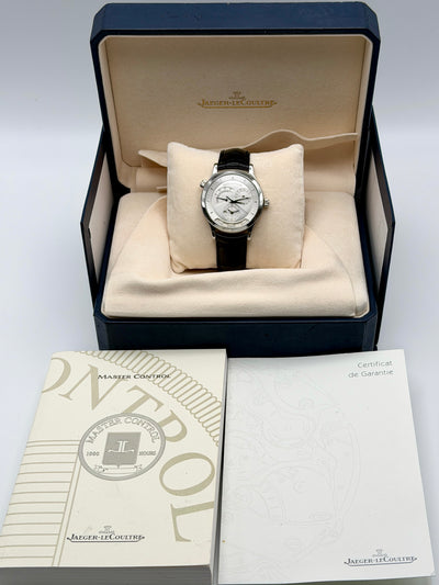Jaeger-LeCoultre Master Geographic 38mm Stainless Steel 142.8.92