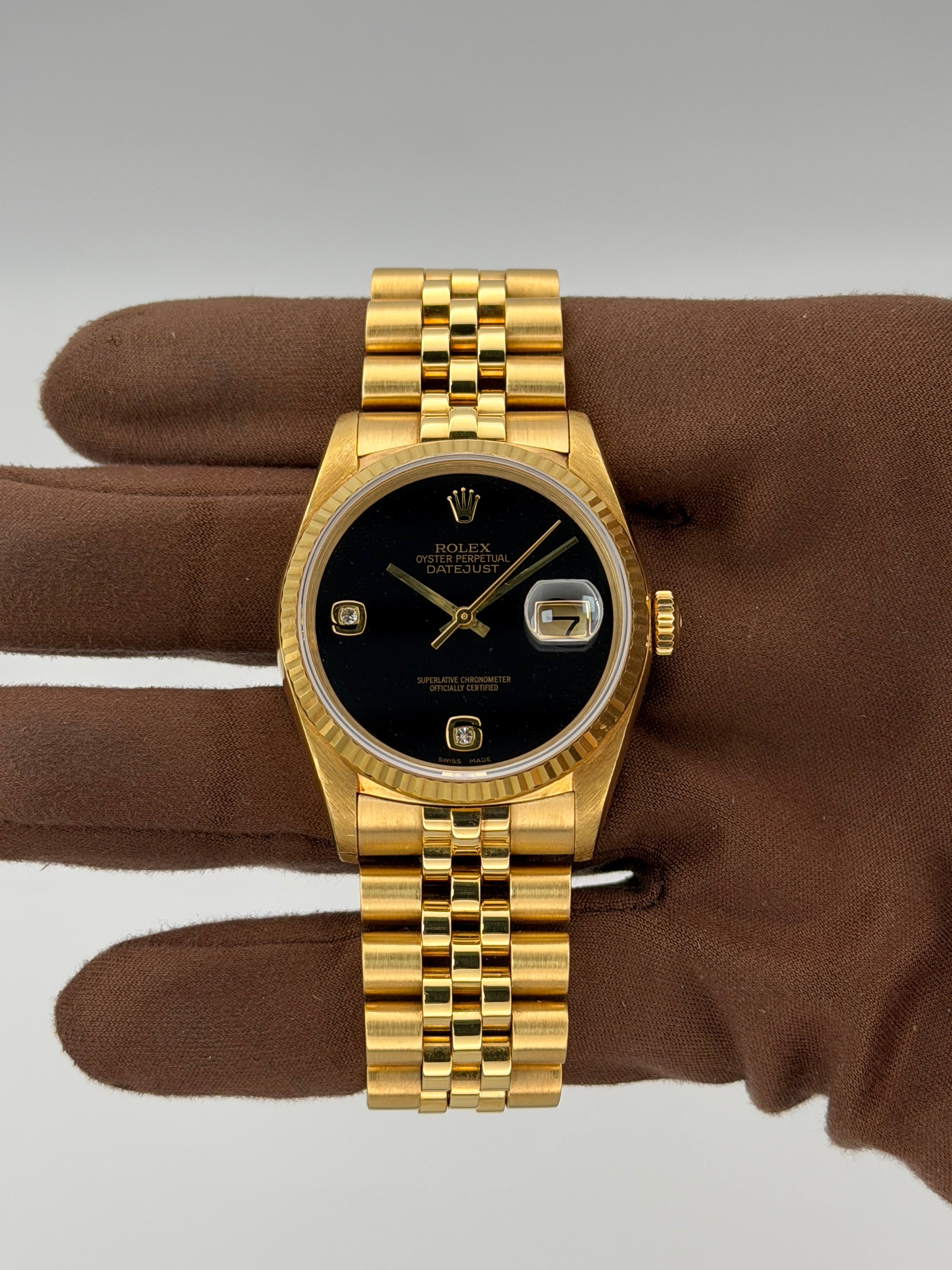 1989 Rolex Datejust 36mm Yellow Gold 16238 – Reference In Time