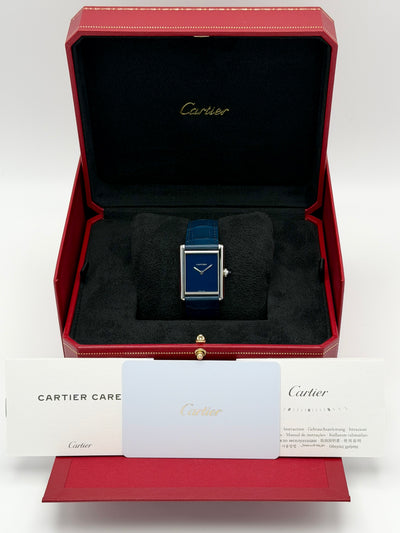 2026 Cartier Tank Must 34 x 26mm Stainless Steel WSTA0114