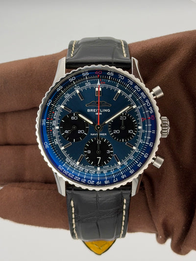 2024 Breitling Navitimer B01 Chronograph 41mm Stainless Steel AB0139241C1P1