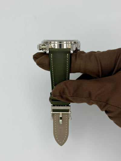 2026 Patek Philippe Complications - Calatrava Pilot Travel Time Chronograph 42mm White Gold 5924G-010