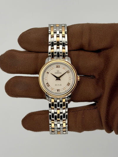 2026 Omega De Ville Prestige 27.4mm Stainless Steel/Rose Gold 424.20.27.60.52.003