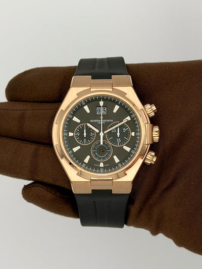 2016 Vacheron Constantin Overseas Chronograph 42mm Rose Gold 49150/000R-9338