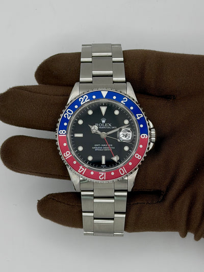 1999 Rolex GMT-Master Pepsi 40mm Stainless Steel 16700