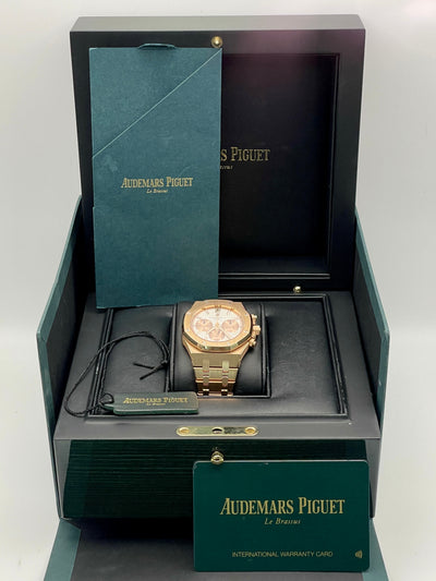 2020 Audemars Piguet Royal Oak Chronograph 38mm Rose Gold 26315OR.OO.1256OR.01