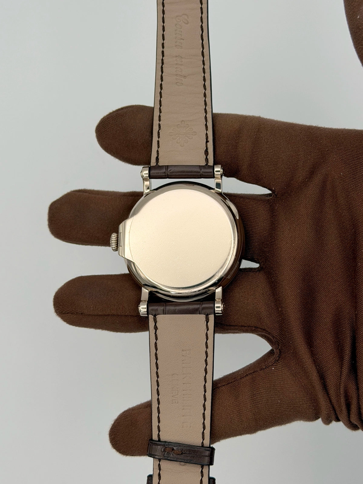 2014 Patek Philippe Perpetual Calendar Moonphase Grand Complication 38mm White Gold 5159G-001