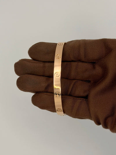2021 Cartier Love Bracelet 19 Rose Gold Love Bracelet