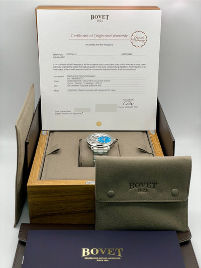 2025 Bovet Recital 40mm Titanium R12C2-0004