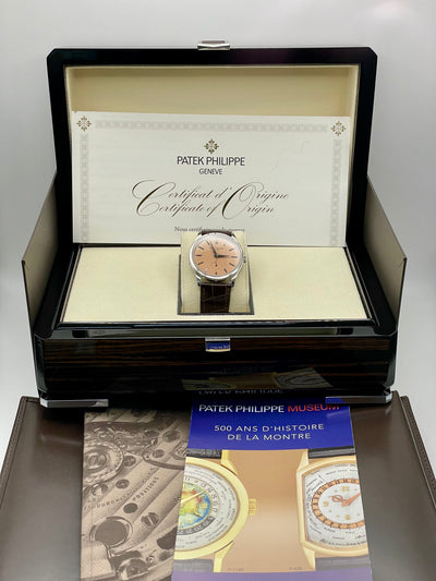 2026 Patek Philippe Calatrava 38mm Platinum 6196P-001