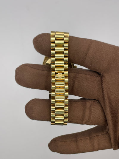 1995 Rolex Datejust President 31mm Yellow Gold 68278