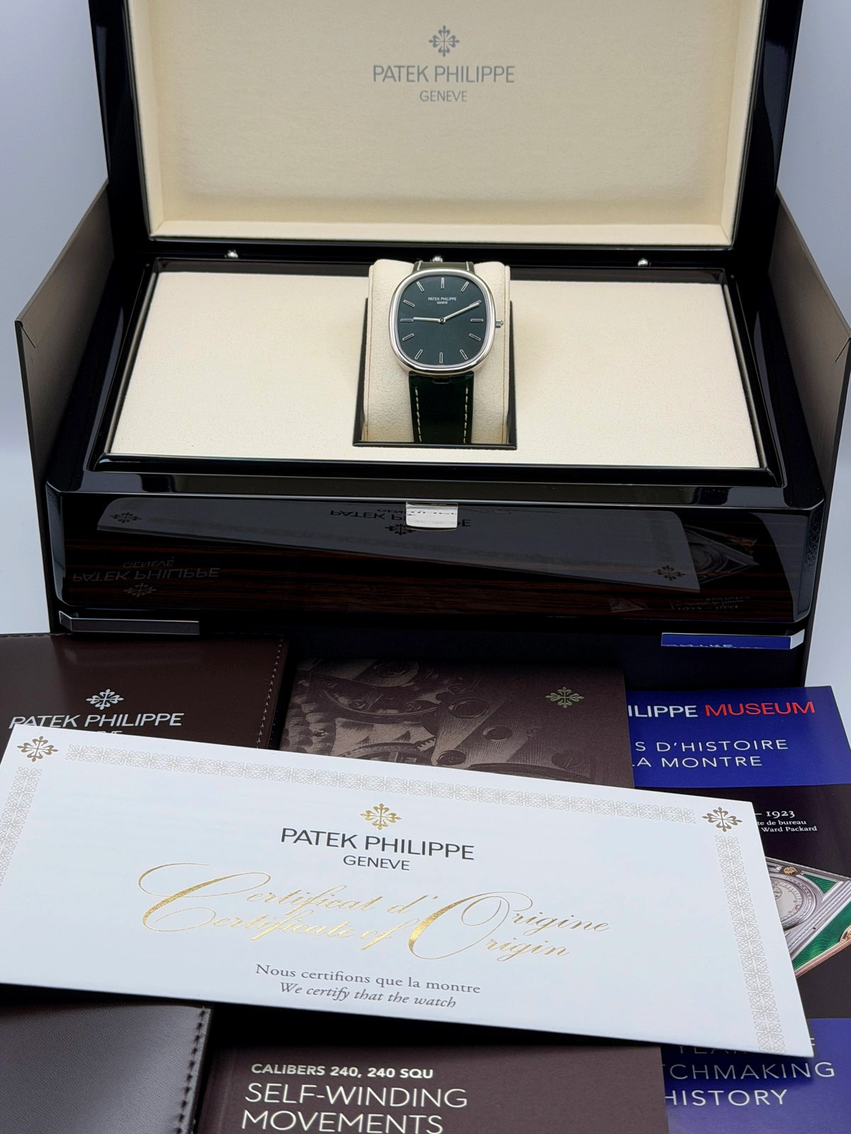 2026 Patek Philippe Golden Ellipse 34.5 x 39.5mm White Gold 5738G-001