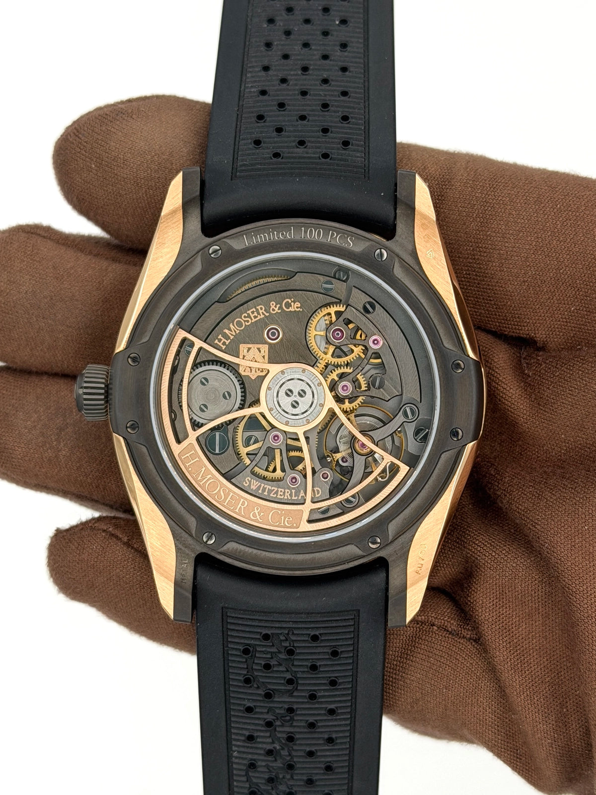 H. Moser & Cie. Pioneer Flying Hours Aventurine 3240-0900 — photo 4 of 8