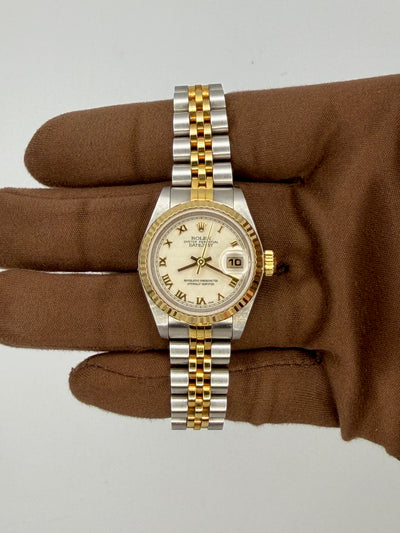 2003 Rolex Datejust 26mm Stainless Steel/Yellow Gold 79173