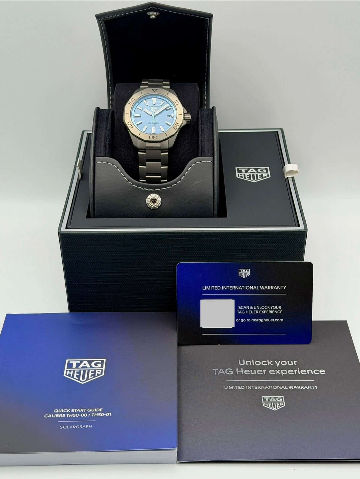 2026 TAG Heuer Aquaracer Professional 200 Solargraph 40mm Titanium WBP1182.BF0000