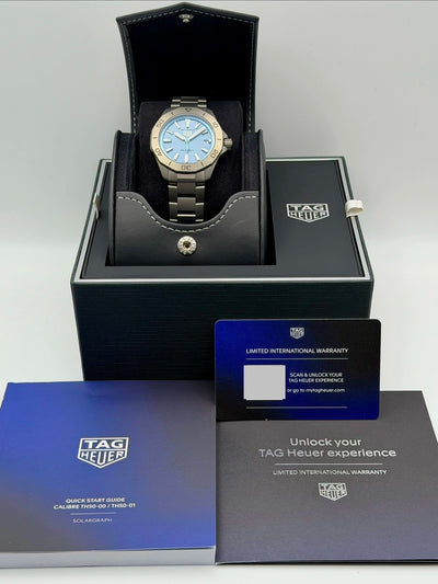 2026 TAG Heuer Aquaracer Professional 200 Solargraph 40mm Titanium WBP1182.BF0000