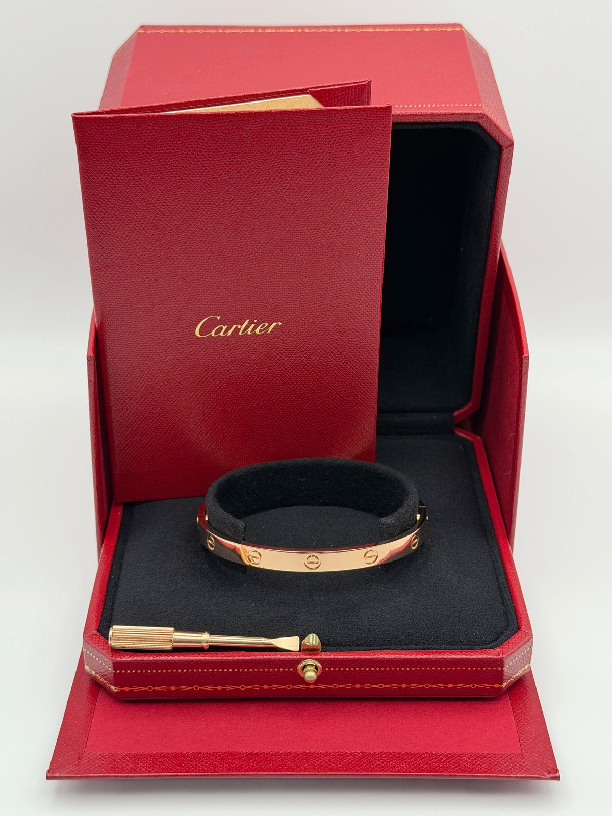 2021 Cartier Love Bracelet 19 Rose Gold Love Bracelet
