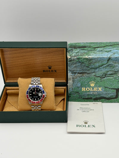 2007 Rolex GMT-Master II Pepsi 40mm Stainless Steel 16710