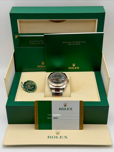 2018 Rolex Datejust 41mm Stainless Steel/Rose Gold 126331