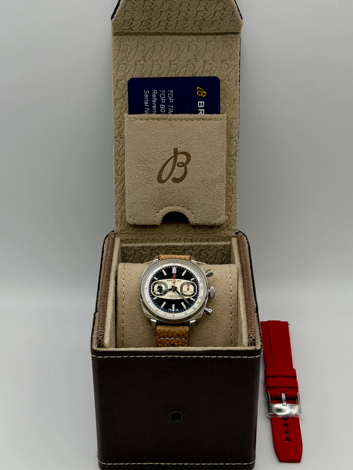 2026 Breitling Top Time B01 Racing Limited 288 Pieces "Year of the Horse" 38mm Stainless Steel AB01773A1B1X1