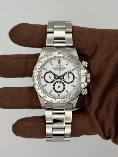 1996 Rolex Daytona Zenith 40mm Stainless Steel 16520
