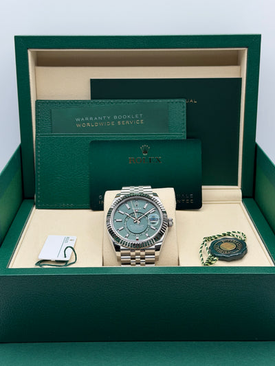 2026 Rolex SkyDweller 42mm Stainless Steel/White Gold 336934-0002