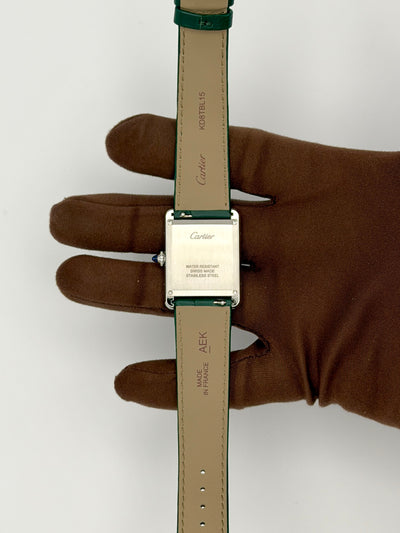 2026 Cartier Tank Must 34 x 26mm Stainless Steel WSTA0115