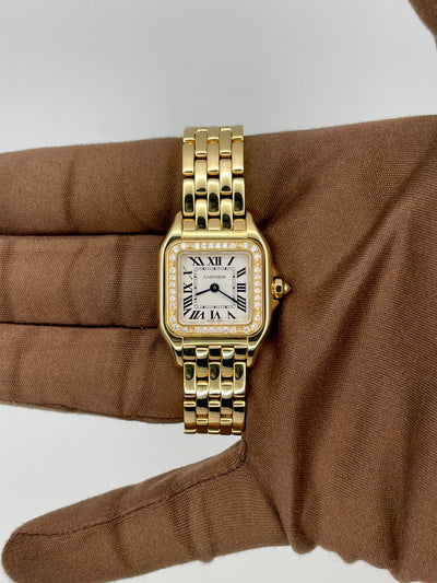 2025 Cartier Panthere de Cartier Small 23 x 30mm Yellow Gold WJPN0048