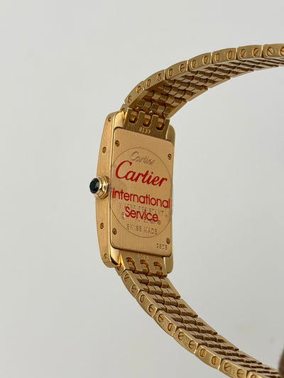 2018 Cartier Tank Américaine 19mm Rose Gold W2620031