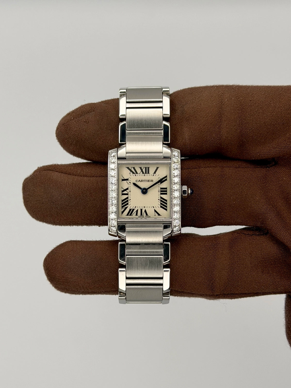 Cartier Tank 3217 21mm Stainless Steel W4TA0008