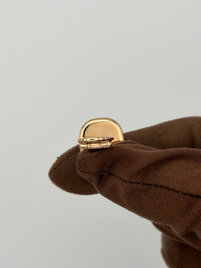2026 Patek Philippe Golden Ellipse Cuff Links Rose Gold 205.9102R5-010