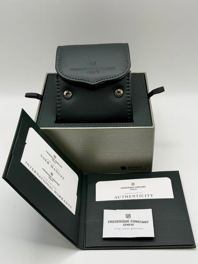 2024 Frederique Constant Classics Index Business Timer 40mm Stainless Steel FC-270N4P6B