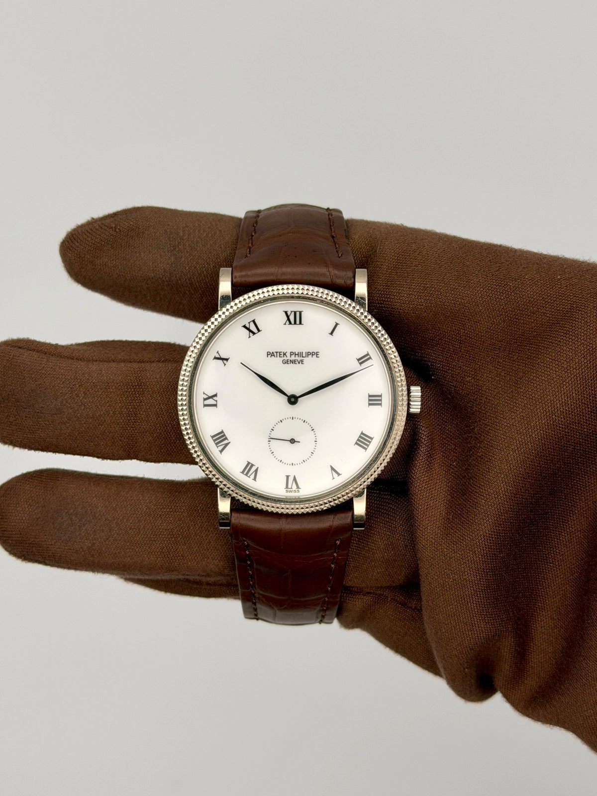 2005 Patek Philippe Calatrava 33mm White Gold 3919G