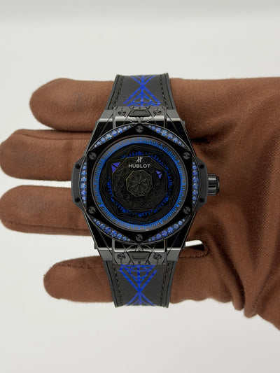 2026 Hublot Big Bang One Click Sang Bleu All Black Blue 39mm Ceramic 465.CS.1119.VR.1201.MXM18