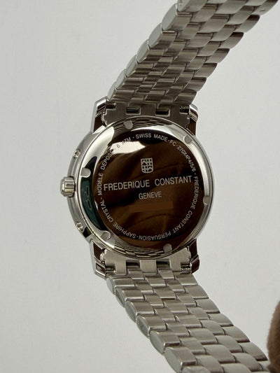 2024 Frederique Constant Classics Index Business Timer 40mm Stainless Steel FC-270N4P6B