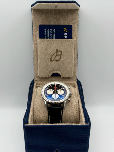 2026 Breitling Navitimer B01 Chronograph 43mm Stainless Steel AB0138211B1P1