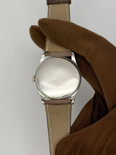 2020 Patek Philippe Calatrava 37mm Platinum 5196P-001