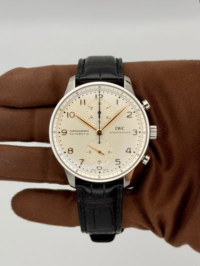 2017 IWC Portugieser Chrono 41mm Stainless Steel IW371445