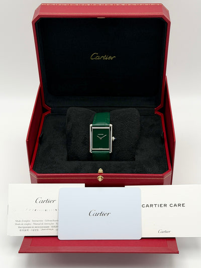 2026 Cartier Tank Must 34 x 26mm Stainless Steel WSTA0115