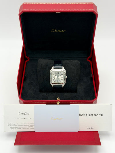 2026 Cartier Santos Dumont Large 44 x 31mm Stainless Steel WSSA0085